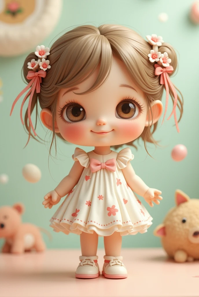 Create a toy girl image