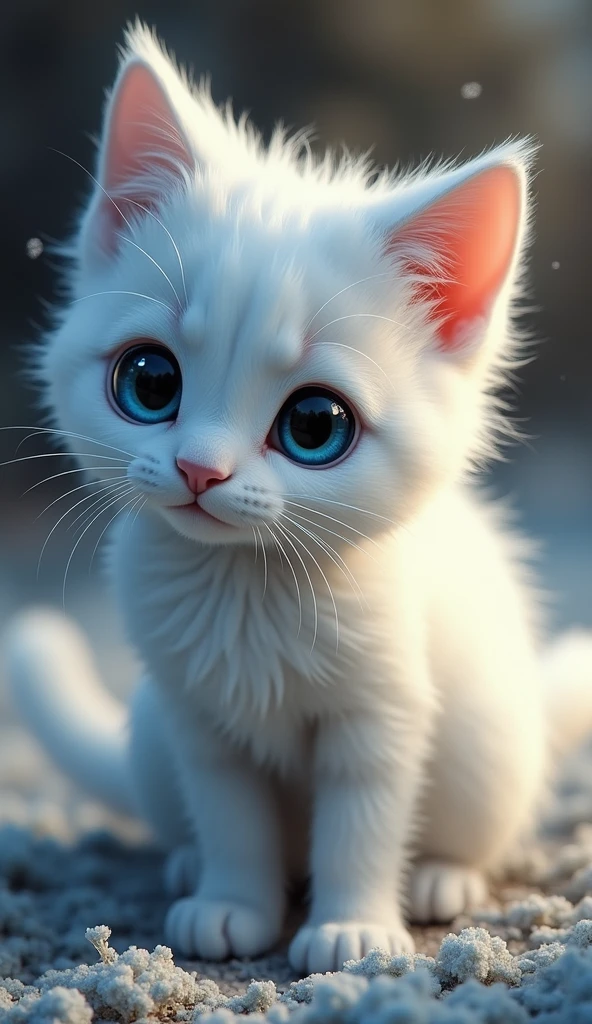 (by kilver), (white cut cat), (by canxue), (by yuris (artist)), (by skyline comet), (by pestil),, double female (cute:1.1) master louve, feral, fullbody, feral full body, detailed background, outdoors, cinematic lighting, animated movie, artistic, 8k hd, photo, photoreal, (detailed fur:1.3) (furr detail, fluffy:1.3), (big detailed blue eyes, yellow sclera:1.2),, depth of field,,