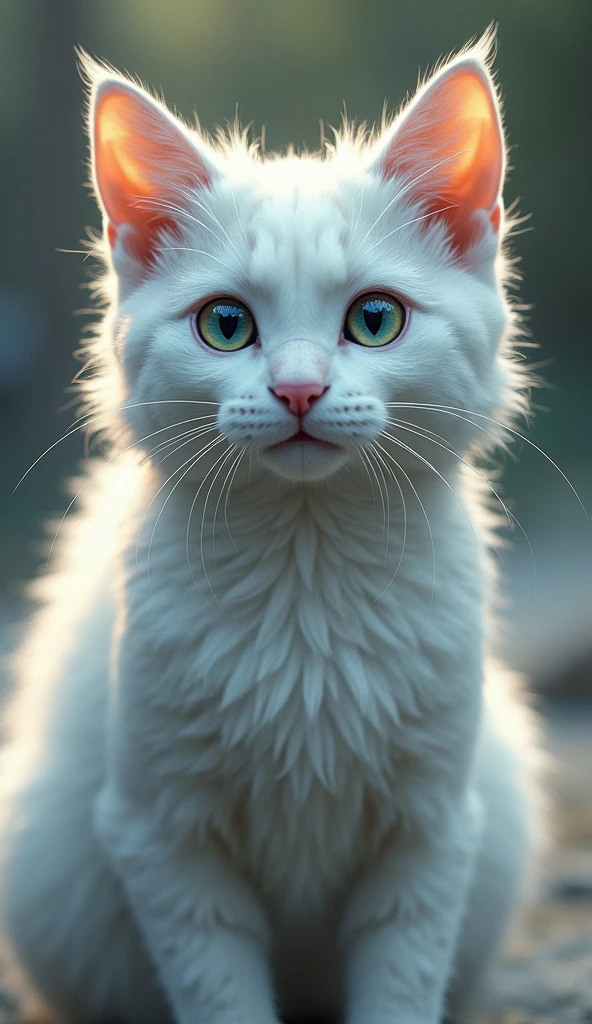 (by kilver), (white smile cut cat), (by canxue), (by yuris (artist)), (by skyline comet), (by pestil),, double female (cute:1.1) master louve, feral, fullbody, feral full body, detailed background, outdoors, cinematic lighting, animated movie, artistic, 8k hd, photo, photoreal, (detailed fur:1.3) (furr detail, fluffy:1.3), (big detailed blue eyes, yellow sclera:1.2),, depth of field,,