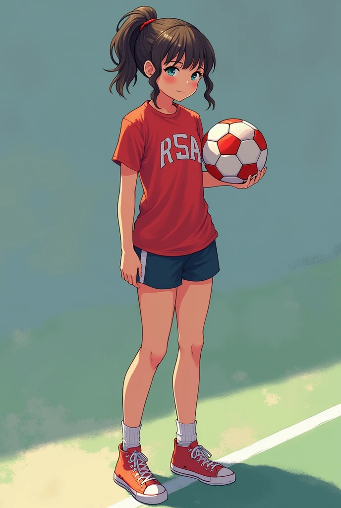 Athletics、14 years old、girl