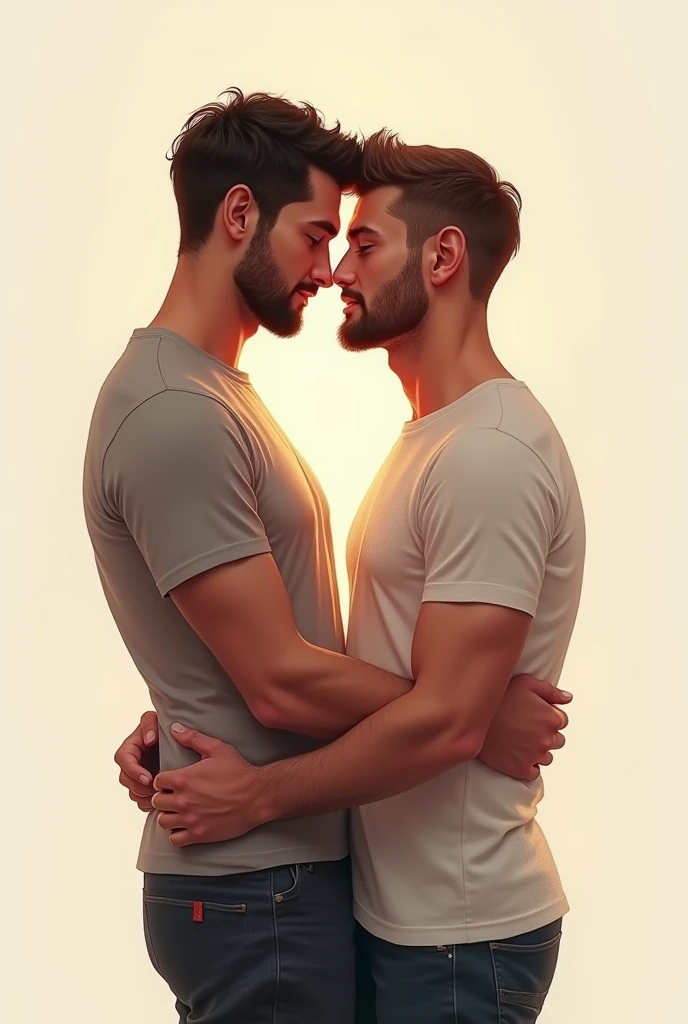 Gay couple drawing
