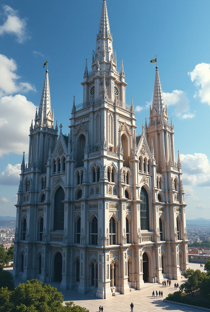 4. **Grandiose Architecture**: An image of a historic building or an impressive monument, like a cathedral or a palace, capturing its grandeur and beauty.