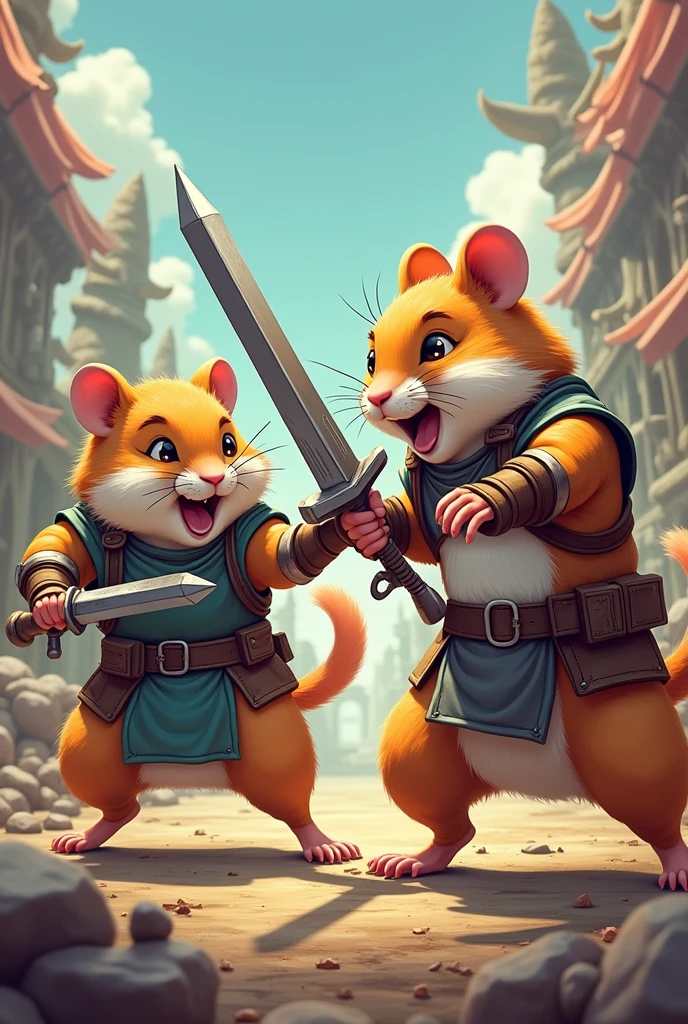 Unique Hamster Kombat gif image