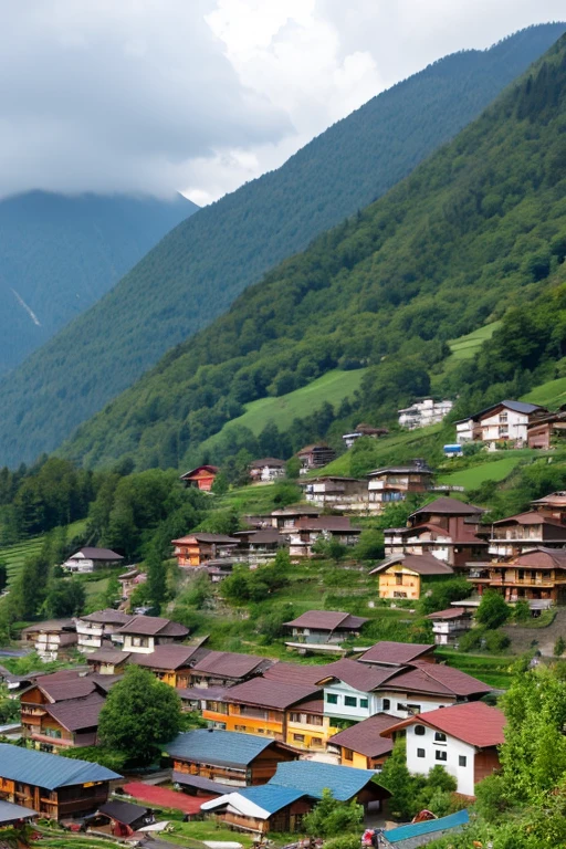 Mountain village