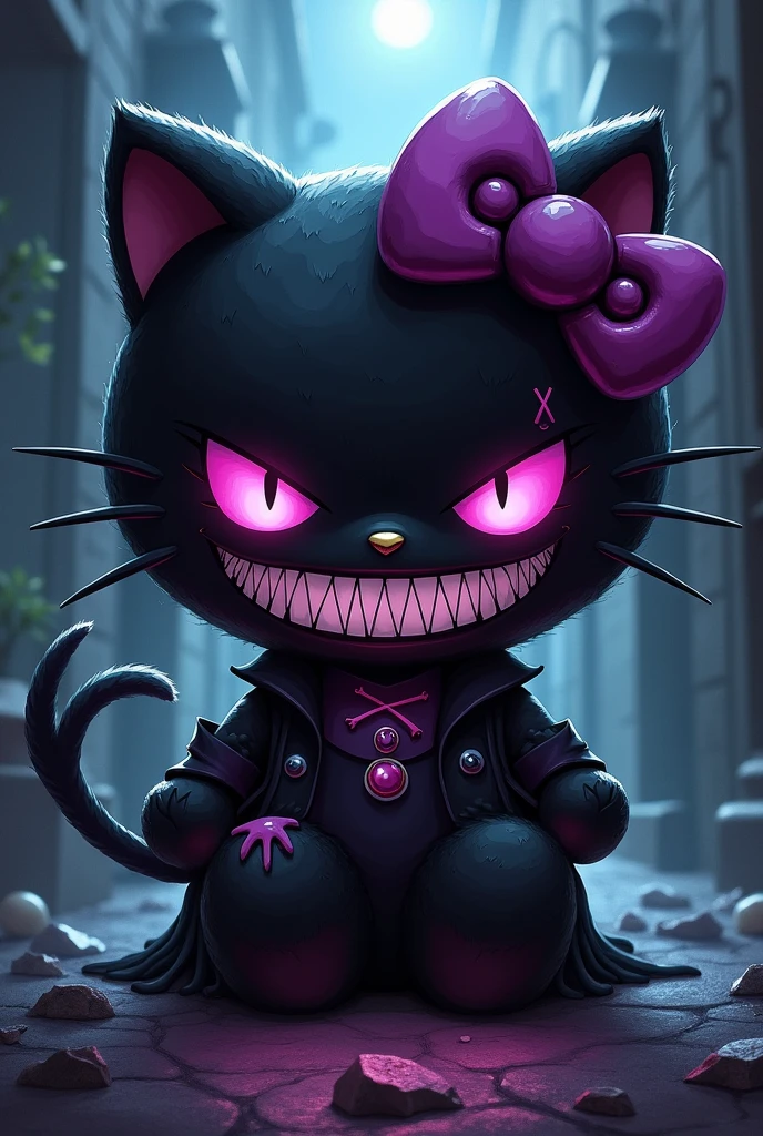 Kuromi de hello kitty
