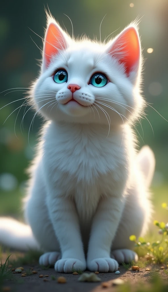 (by kilver), (white smile cut cat), (by canxue), (by yuris (artist)), (by skyline comet), (by pestil),, double female (cute:1.1) master louve, feral, fullbody, feral full body, detailed background, outdoors, cinematic lighting, animated movie, artistic, 8k hd, photo, photoreal, (detailed fur:1.3) (furr detail, fluffy:1.3), (big detailed blue eyes, yellow sclera:1.2),, depth of field,, 