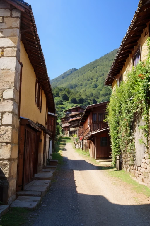 Mountain village