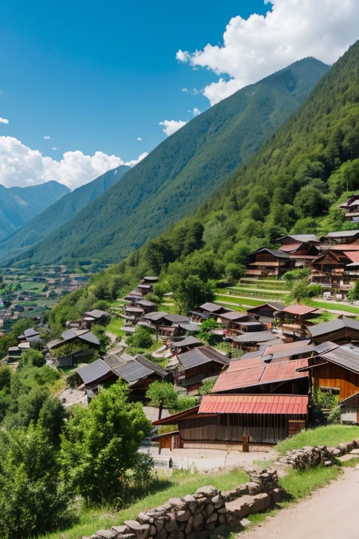 Mountain village