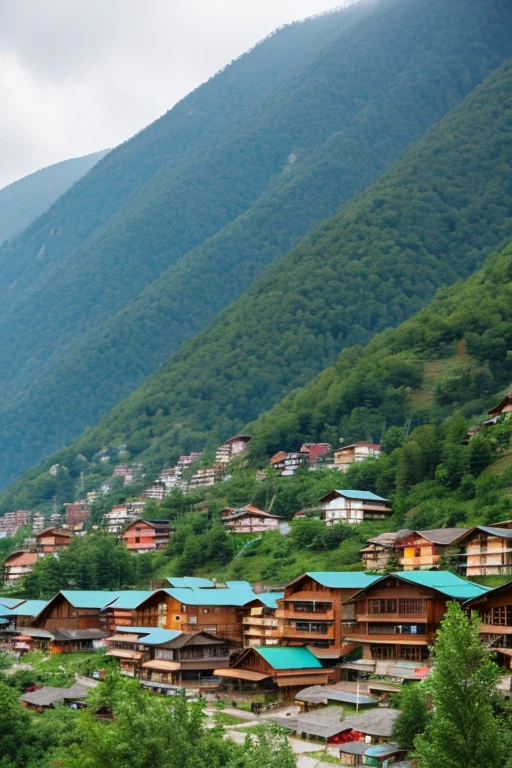 Mountain village