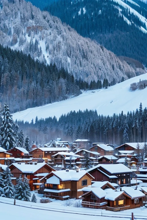 Mountain village