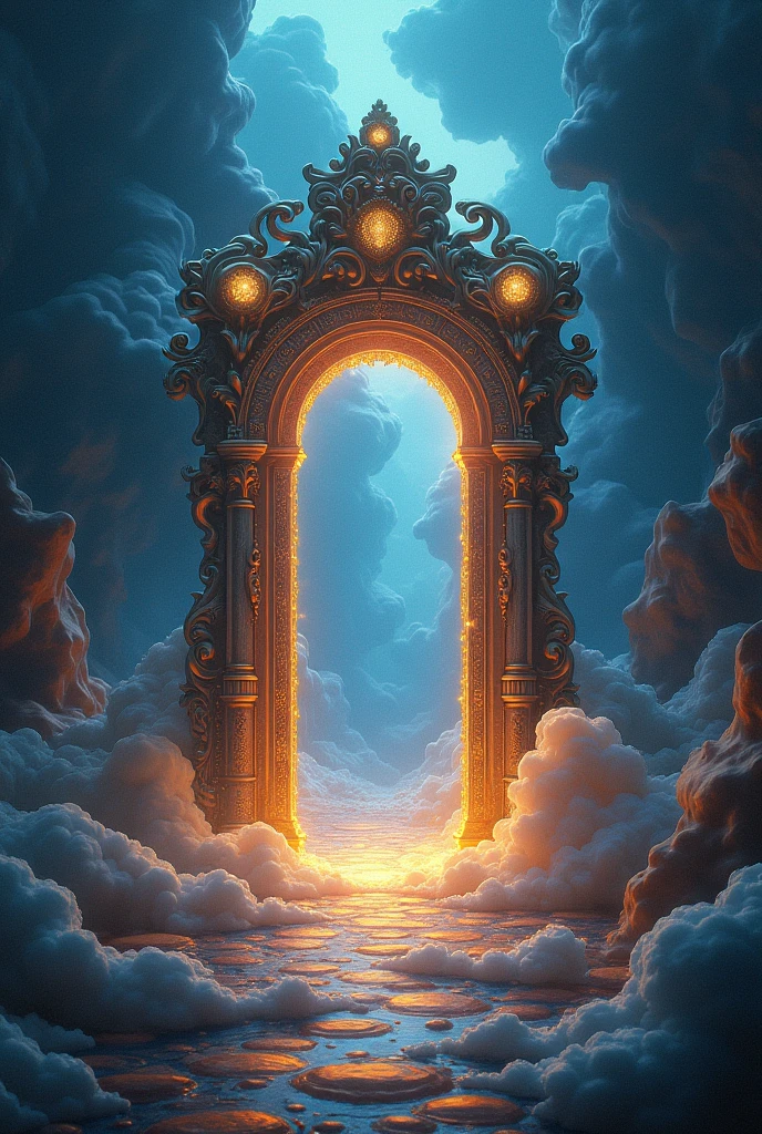 A magic door that leads to other realities