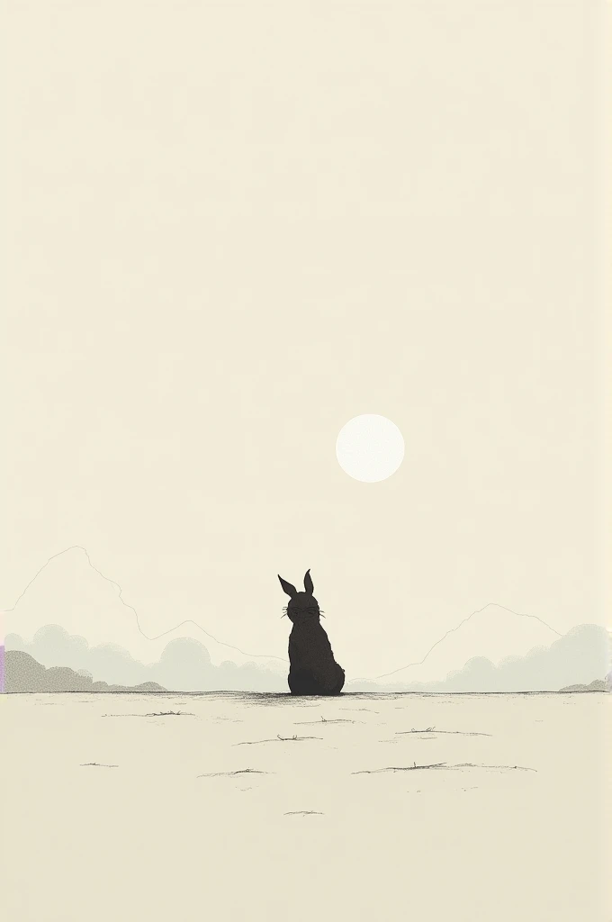 Make a drawing of the book " a Lack of an animal"