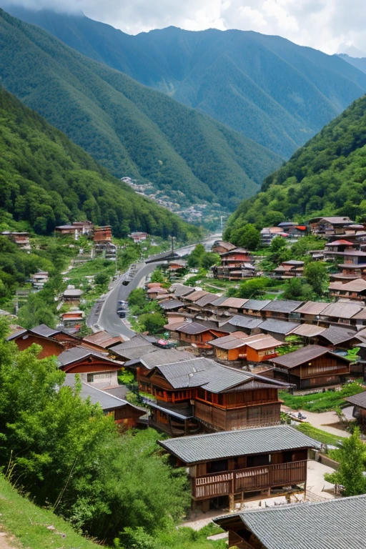Mountain village