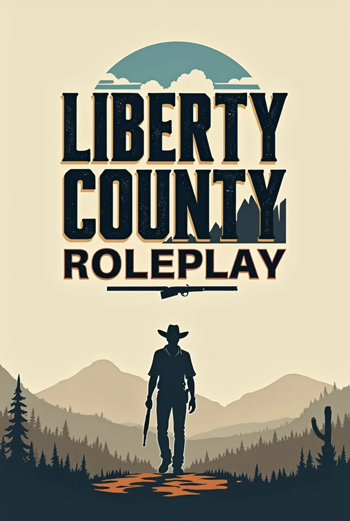 Uma logo escrito liberty county roleplay