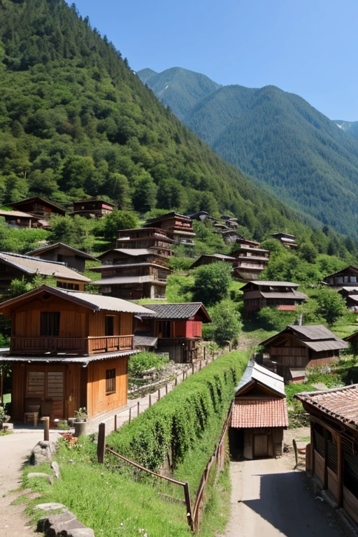 Mountain village