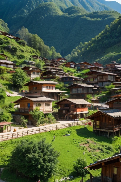 Mountain village