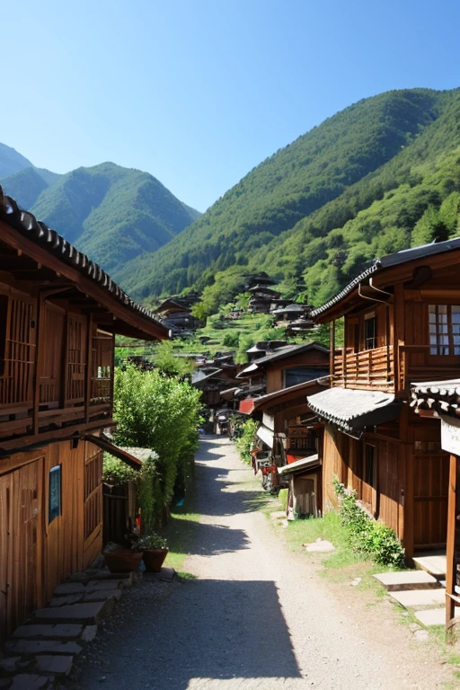 Mountain village