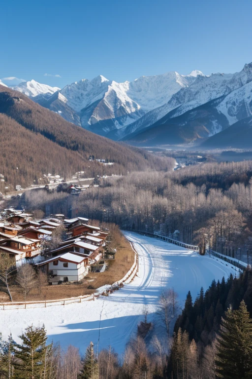 Mountain village