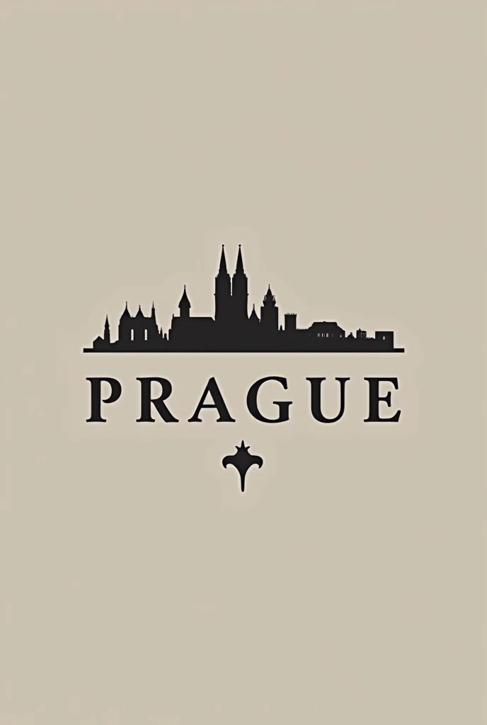 create a clothing brand logo with the name "prague"
