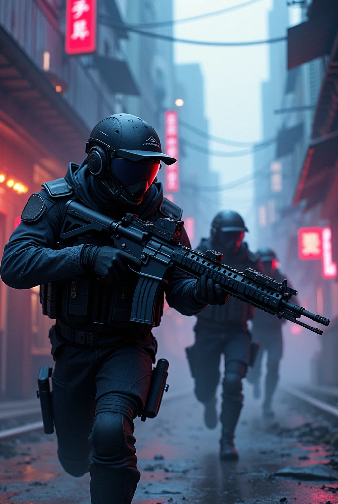 Generates an image for a free fire clan called Deltazar