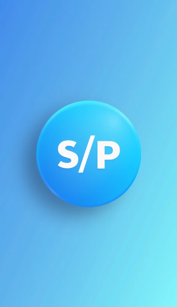 Generate a logo for a technology store with simple blue and light blue colors