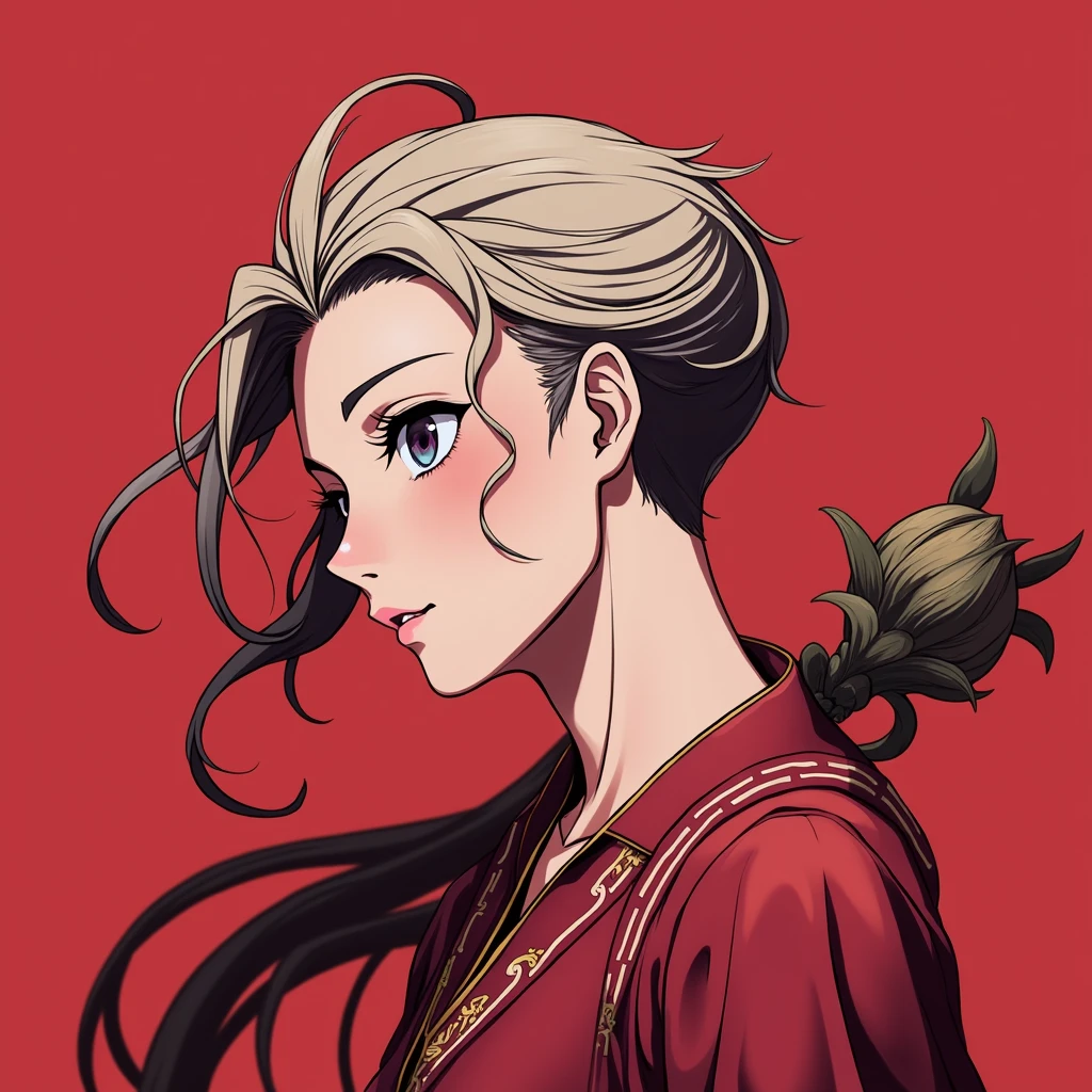 Anime, flowing hair, detailed facial features, detailed eyes, delicate skin, elegant dress, serene expression, detailed background, knight, natural lighting, vibrant colors, (best quality,4k,8k,highres,masterpiece:1.2),ultra-detailed,(realistic,photorealistic,photo-realistic:1.37),concept art