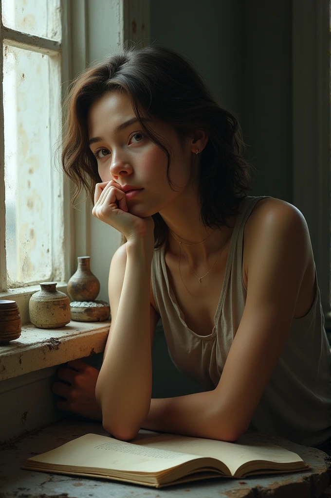 The person recalling memories, thinking about present tasks, and planning for the future]