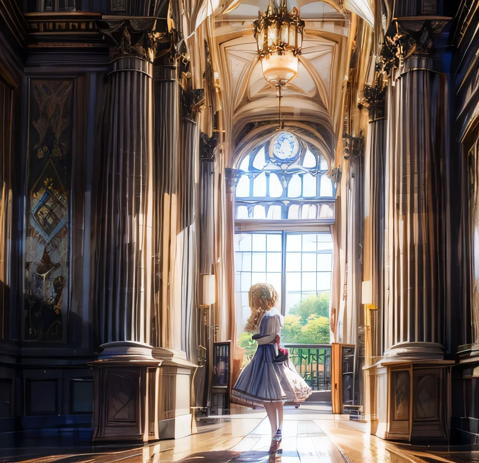 Oriental Project Flandre Scarlet Blonde Palace of Versailles