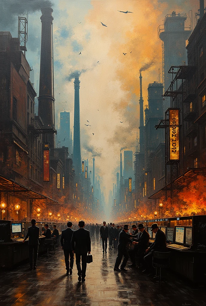 overproduction of the North American industry, lack of regulation of the economy, excess credit and speculation on the Stock Exchange. During the crisis of 1929