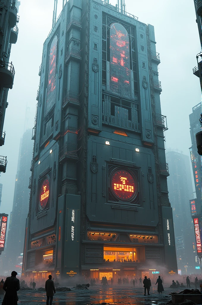 Cyberpunk Building