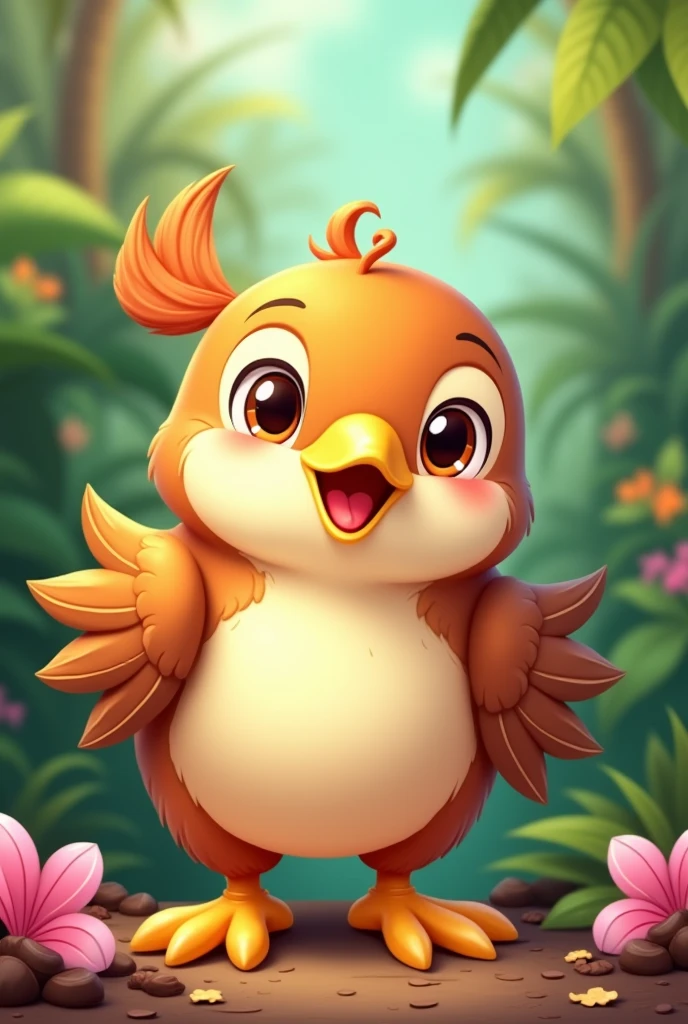a picture of the mascot of the chocolate cua cua