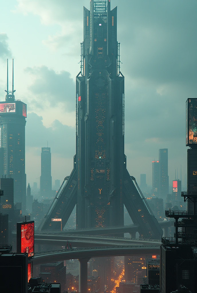 Cyberpunk Building