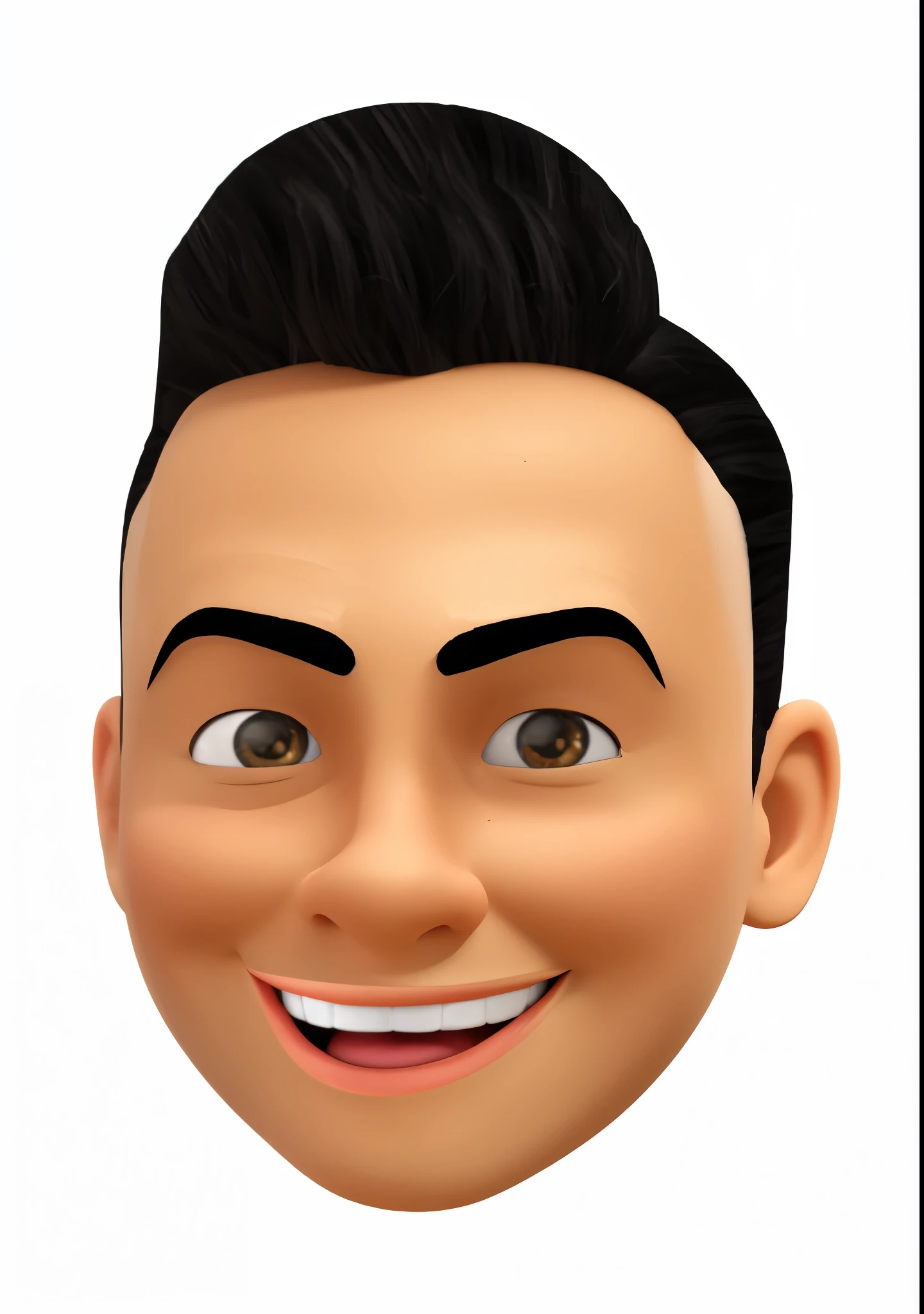 happy boy 3d disney pixar style