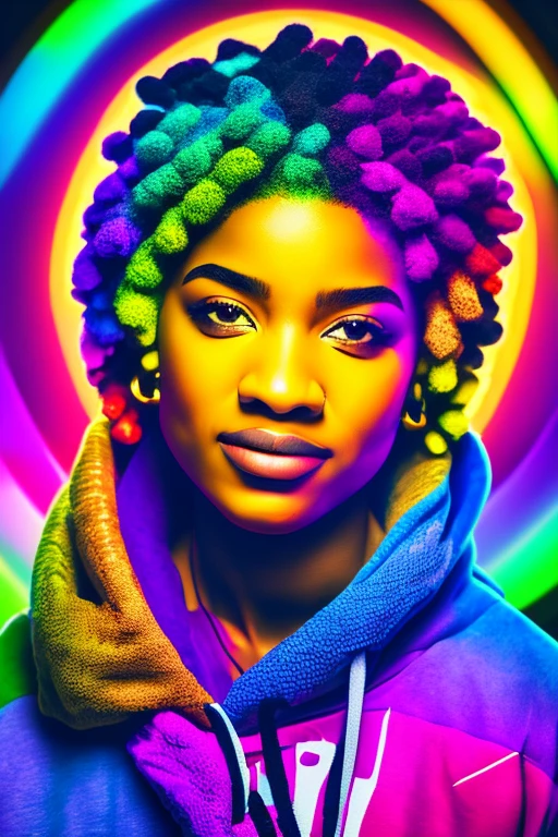 a background completely filled with scattered musical notes in various sizes and colors, beautiful girl in colorful image, dance hiphop dance crew waacking dance, punking, black medium hair, five fingers, baggy clothes, (best quality,4k,8k,highres,masterpiece:1.2),ultra-detailed,(realistic,photorealistic,photo-realistic:1.37),vivid colors,studio lighting,professional