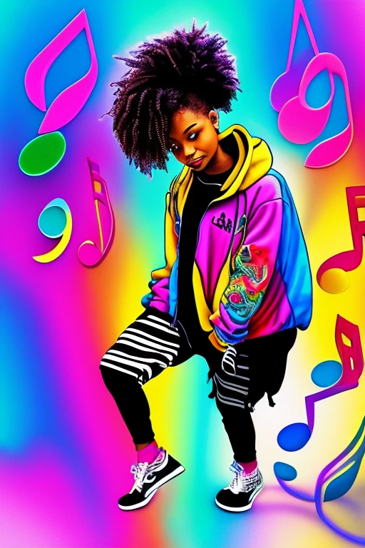 A background filled with scattered musical notes in various sizes and colors

A background completely filled with scattered musical notes in various sizes and colors, covering the entire screen.

beautiful girl colorful image

Dance hiphop Dance CREW  Waacking Dance

Punking 


black medium hair black medium hair 

Five fingers Baggy clothes Baggy clothes