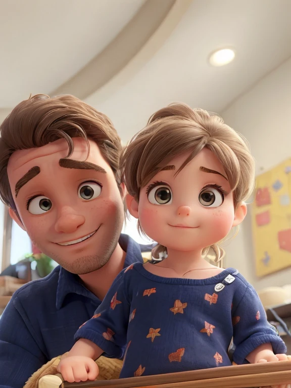 Man and baby girl high quality, best qualityer 