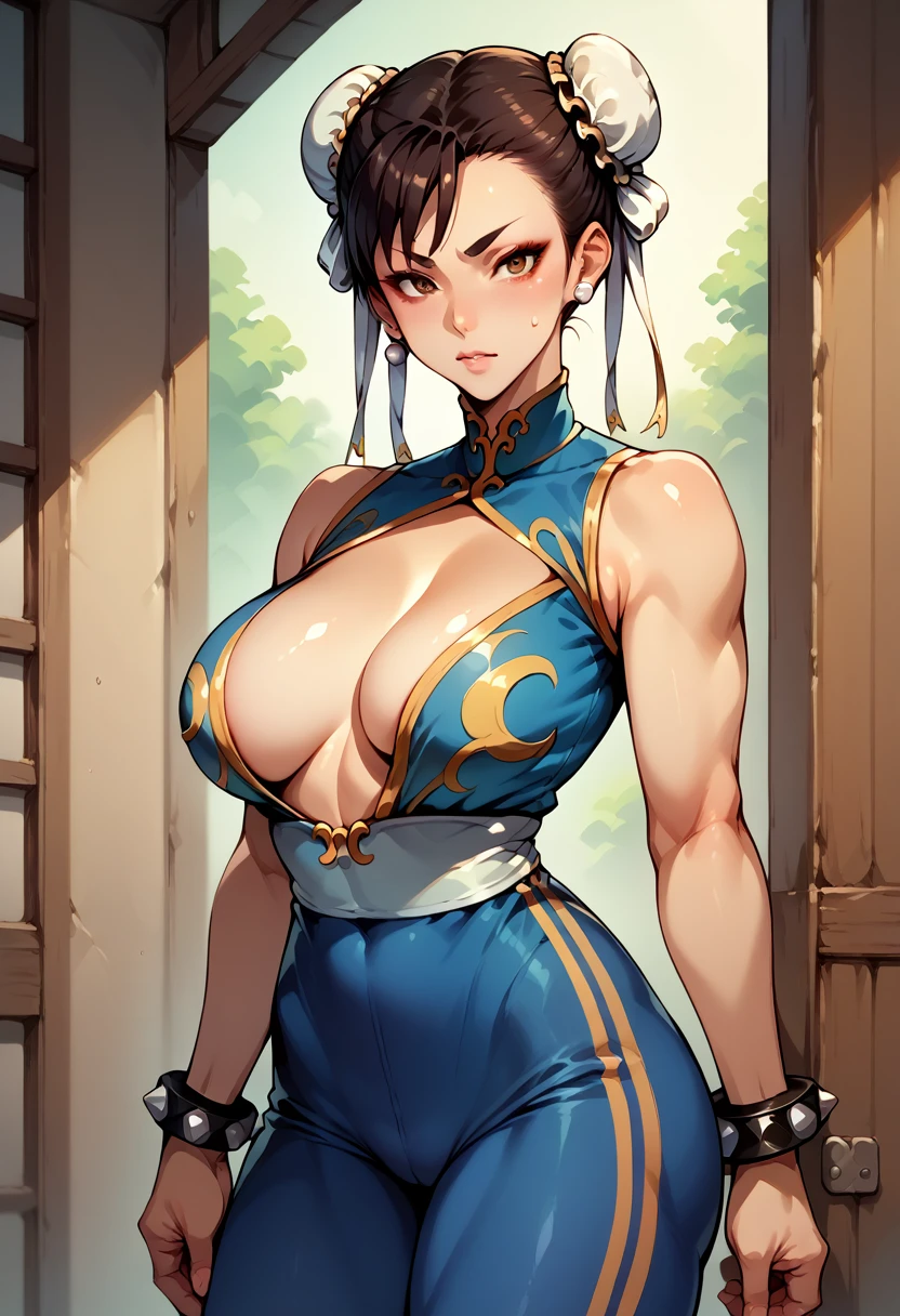 breast no, chun li