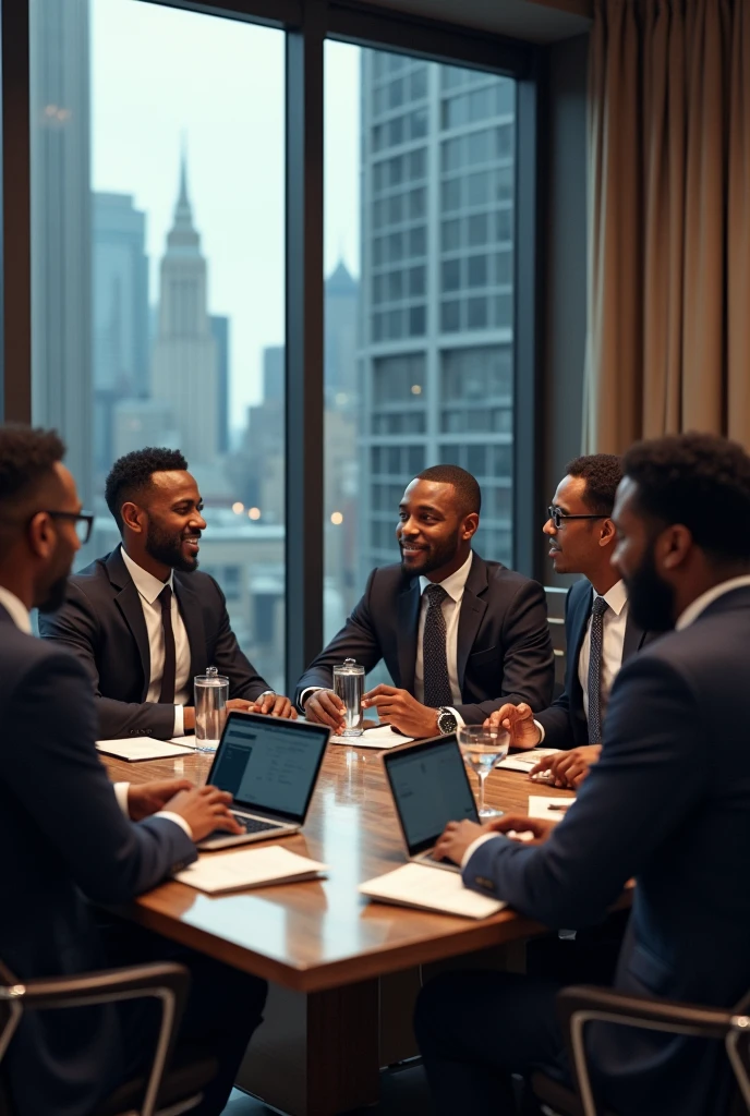 Black men invest in vodka