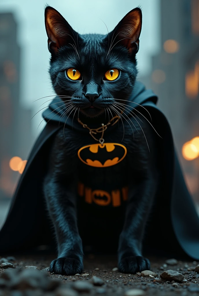 A Batman cat
