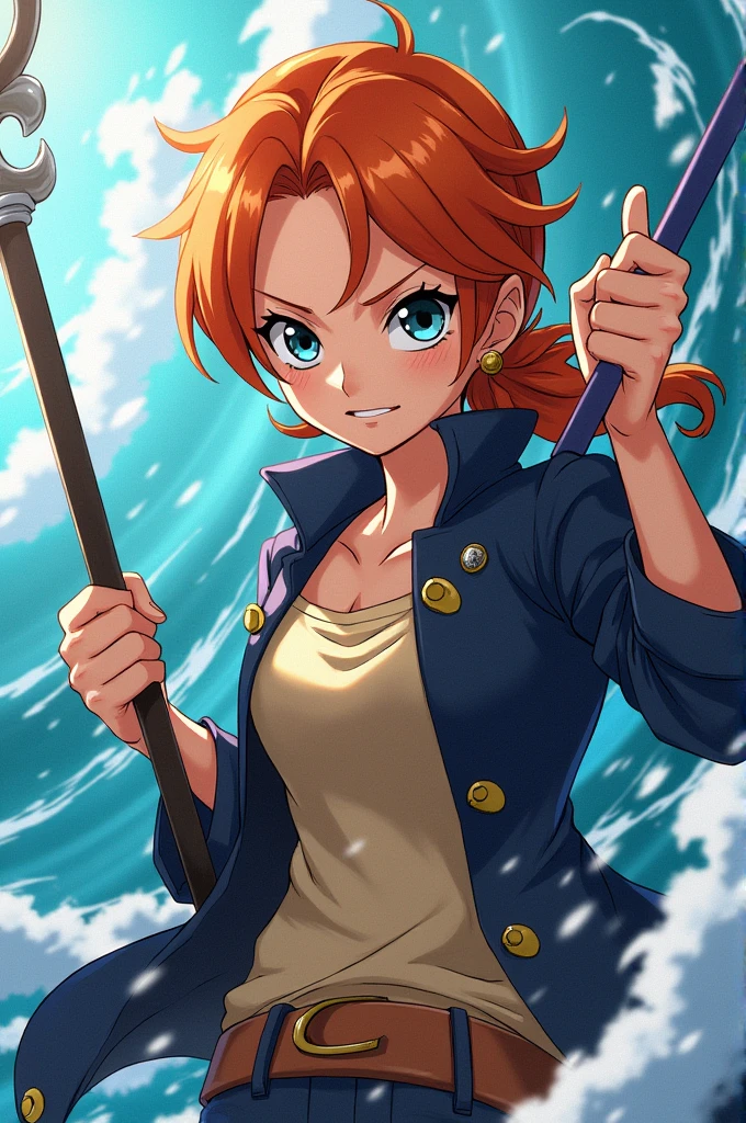 Crea a Nami de one piece