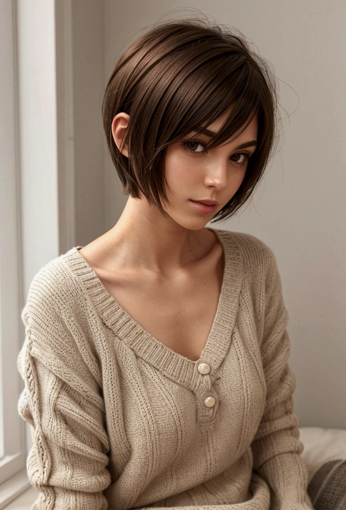 Cut your hair a little shorter