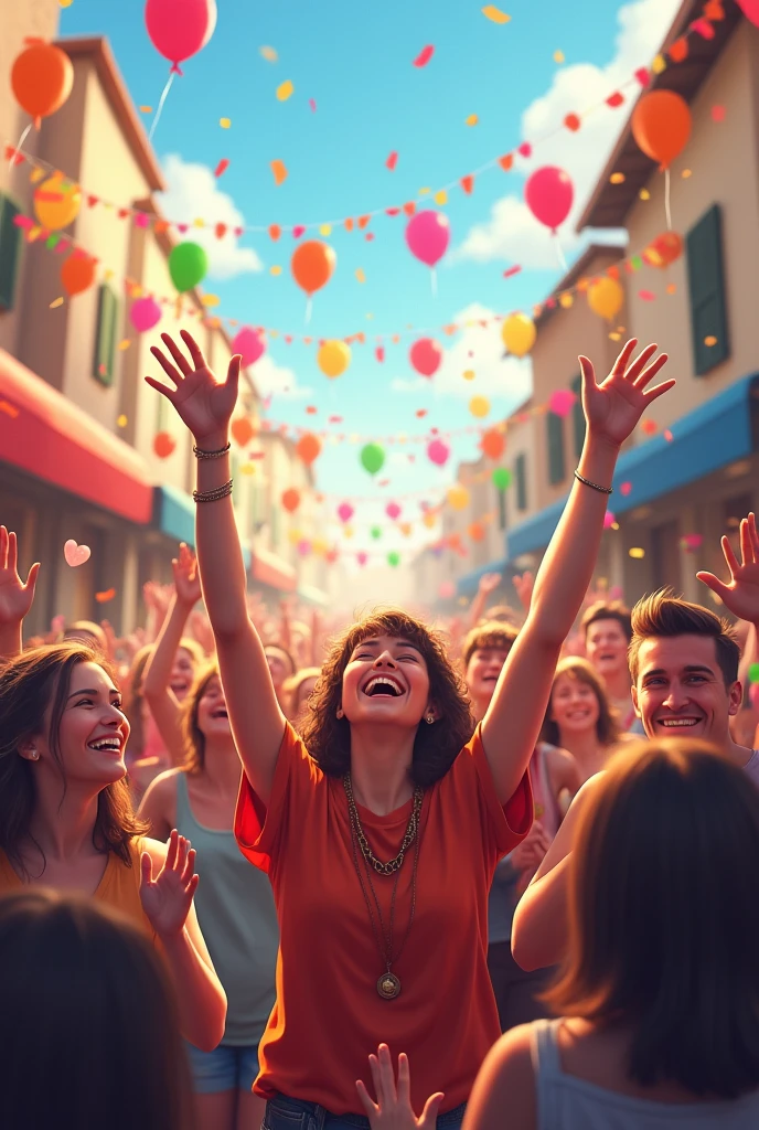 Create a happy celebration