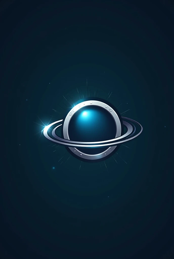 I want you to create a TV station logo with the following characteristics:
main: A centered design shaped like a stylized planet or orbit. This can be a circle or a set of concentric circles representing planets and their orbits..detaileds: Add a line or stripe that goes around the circle, suggesting an orbit. It can be a thin curved line that gives the impression of movement..colors: Use a color palette that suggests technology and modernity, such as shades of dark blue, silver or cyan. These tones can create a sense of depth and space..Typography: The name “Orbit” could be in a clean, modern font, perhaps with a slight tilt to reinforce the idea of movement. The font can be bold to highlight the name..Efeitos: Consider adding a slight gradient or glow to the circle to give it a three-dimensional effect., as if you were actually floating in space.Versatility: The logo should be simple enough to work well across different sizes and platforms., from business cards to large screens.