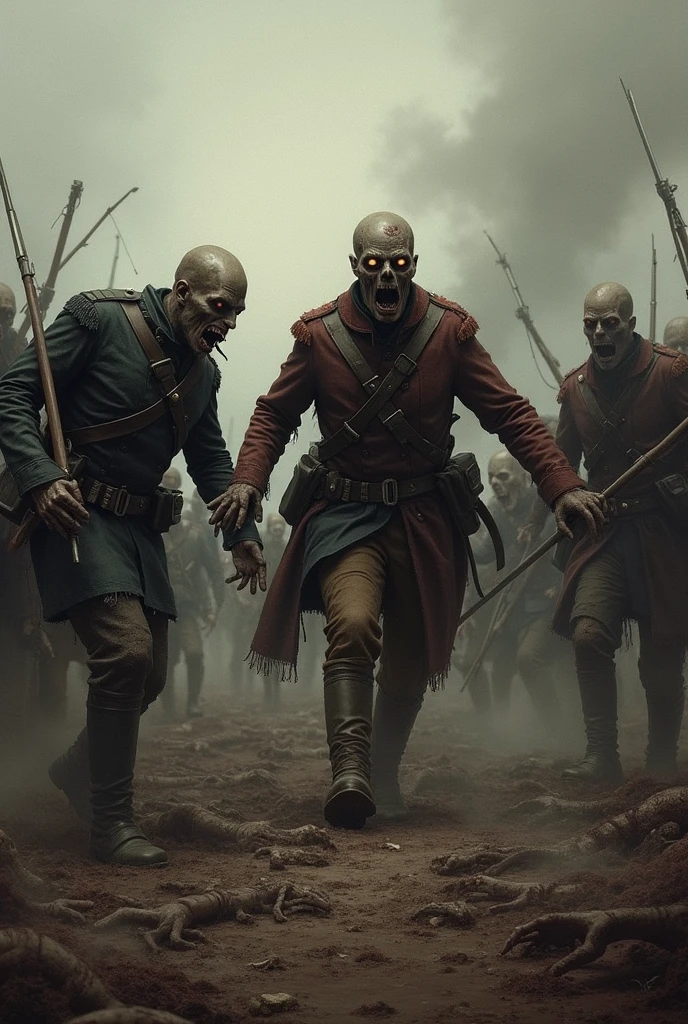 Zombies in the Napoleonic Wars