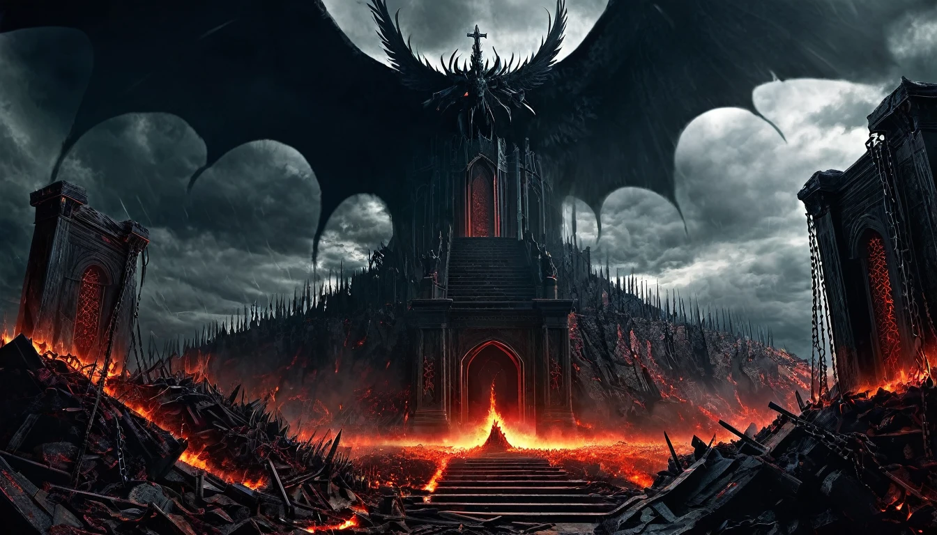 Kingdom of Suffering [Verse] Iron reign Blood and fire Crushed beneath Death's desire Dark and cold Fury burns Souls are sold Savage gods Religion dies Power boils In the skies Faith destroyed  dream Brutal force  Thrones of pain Empire's fist Broken bones Mist and twist Raging storms Light turned black Conquer realms No way backSavage gods Religion dies Power boils In the skies Faith destroyed  dream Brutal force [Bridge] Tyrant's rule Endless night Bound by chains Purest plight Religion falls Shadows rise Vengeance calls No disguise Savage gods Religion dies Power boils In the skies Faith destroyed  dream Brutal force