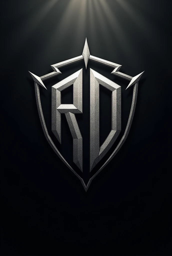 Create a football club logo “RD” to clearly represent RD., Gives a fierce feeling, Unmoved, And victory. Below is a picture that says Ratchada United.
