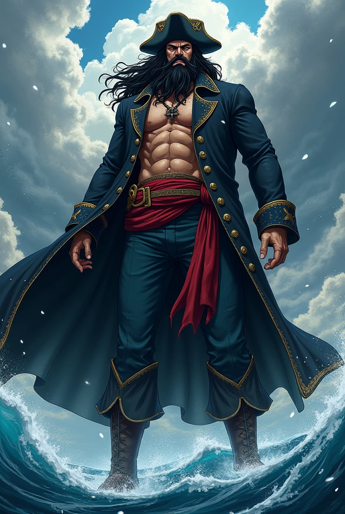 Blackbeard character from One Piece anime
