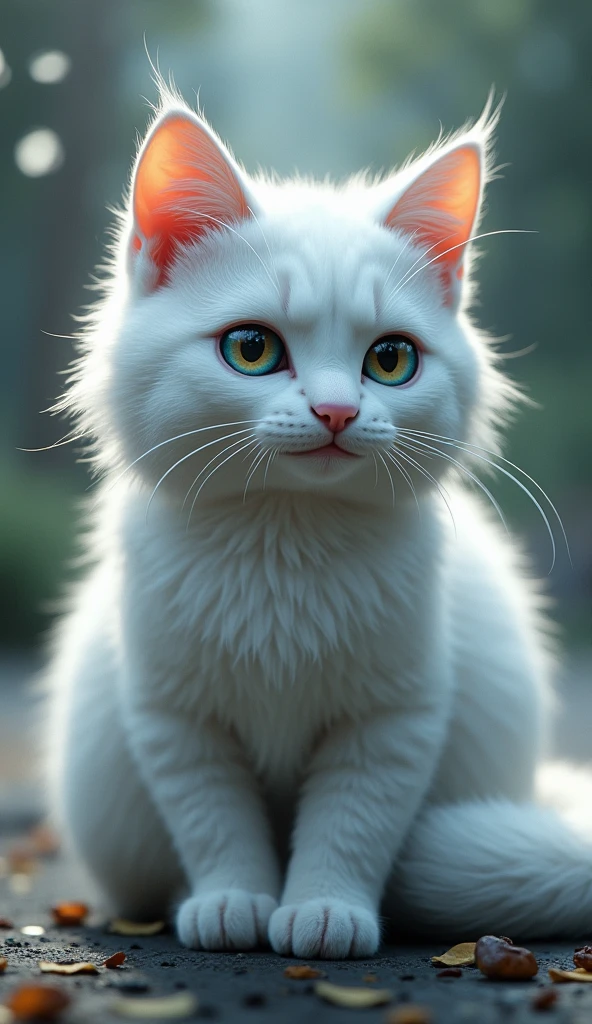 (by kilver), (white smile cut cat), (by canxue), (by yuris (artist)), (by skyline comet), (by pestil),, double female (cute:1.1) master louve, feral, fullbody, feral full body, detailed background, outdoors, cinematic lighting, animated movie, artistic, 8k hd, photo, photoreal, (detailed fur:1.3) (furr detail, fluffy:1.3), (big detailed blue eyes, yellow sclera:1.2),, depth of field,,