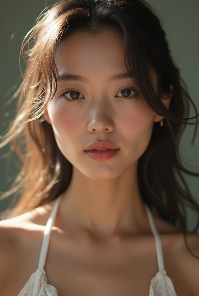 Vagina of a young South Korean woman