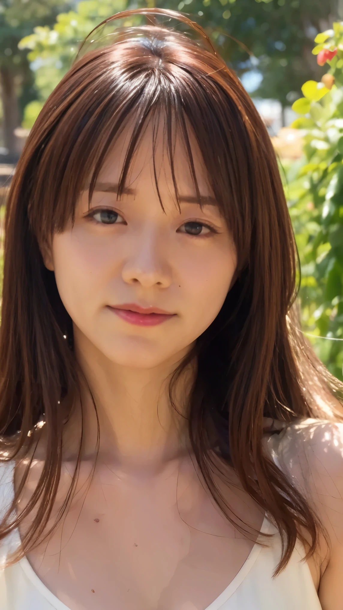 Everything modern:1.66, Cute Japanese Women Photos, smile, 20-year-old, Oil and hair palm for one-length straight hair:1.55, (photo Realistic:1.4), (hyper Realistic:1.4), (Realistic:1.3), (Smoother lighting:1.05), (Improving the quality of cinema lighting:0.9), 32K, 1 girl,20-year-oldの女の子, Realistic lighting, Backlight, The light shines on your face, Ray Tracing, (Bright light:1.2), (Improvement of quality:1.4), (Highest quality Realistic textured skin:1.4), fine grain, Detailed face,(smile:0), (Emphasis on face close-up:1.3), (Enhances the beauty of skin texture:1.1),((Extremely precise and accurate anatomy:1.0)), (Enhances the beauty of skin texture:1.1), Clean and glowing skin, mesh, thin:1.2, (Realistic:1.3), Realisticなライティング, (Smoother lighting:1.05), 32K, One Japanese woman, fine grain, Detailed face, (Film Grain:1.1),(Accentuates body lines:1.1), High resolution, Natural look, Kind eyes, Improves hair quality, Delicate light and shadow, Transparent muscles, Graceful pose, Beautiful Eyes, Sharp details, Soft light reflection, Beautiful contours, Delicate skin tone, Fine hair texture,Cute Japanese Women Photos,